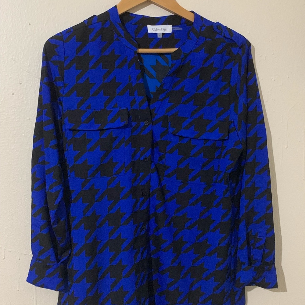 Calvin Klein Patterned Blouse